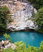 Голубое озеро